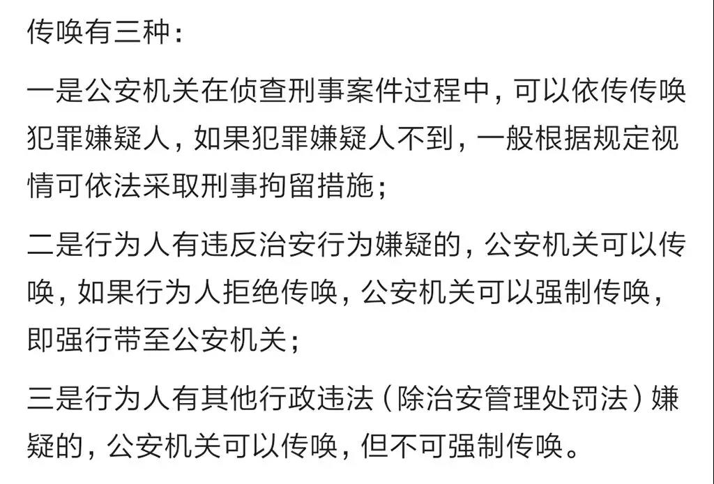 派出所传唤可以不去吗？ 来看看权威法律是如何界定“传唤”一词的！